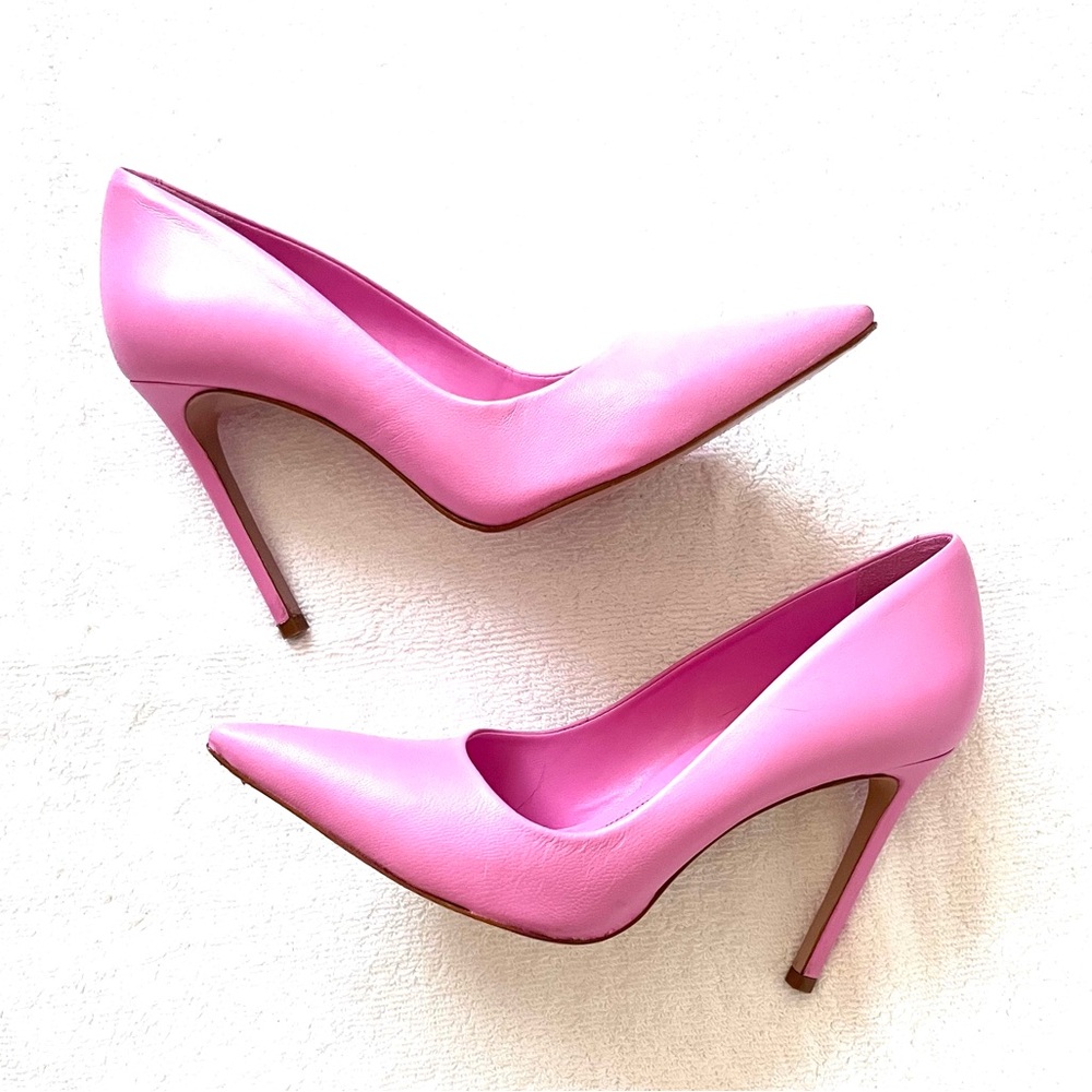 SCHUTZ Pink Stiletto Pumps
